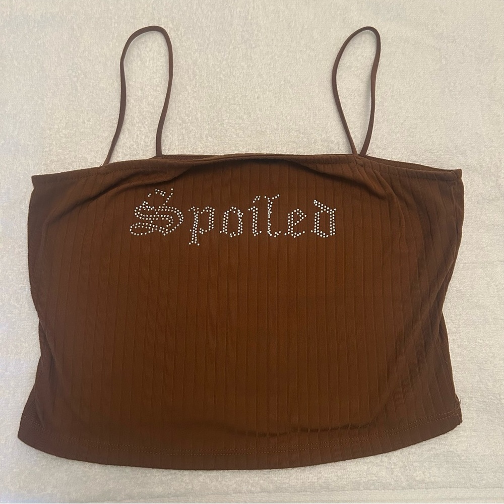Spaghetti Strap Top or Crop Top
